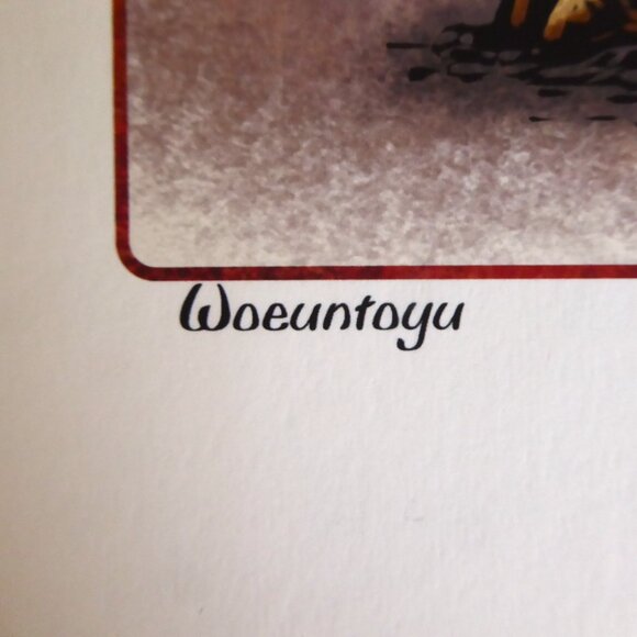 NEW 11 x 14 JAPAN LAND OF KAIJU WOEUNTOYU ART PRINT BY CHET PHILLIPS (SIGNED) - Picture 4 of 8